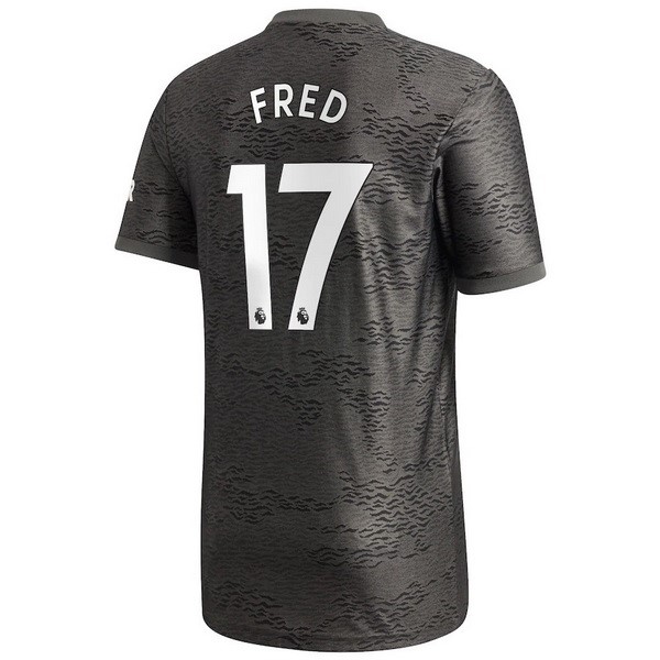 Maillot Football Manchester United NO.17 Fred Exterieur 2020-21 Noir